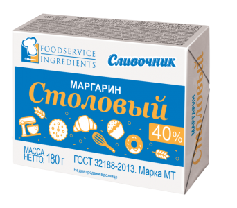 163)Маргарин «Столовый» СЛИВОЧНИК 40%